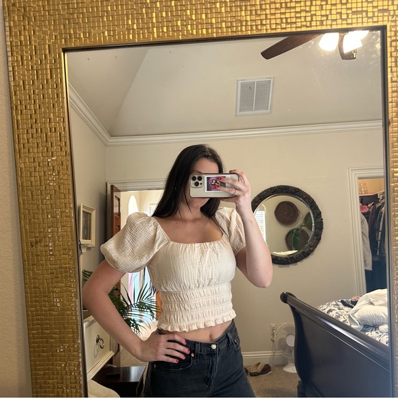 Puff sleeve top - Picture 2 of 2